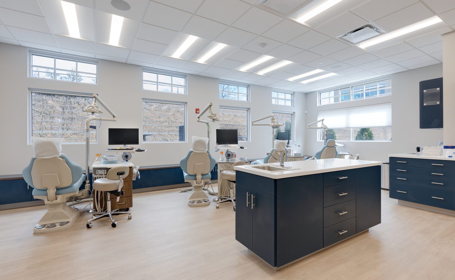 Saylor and Murphy Orthodontics exam and treatment area.