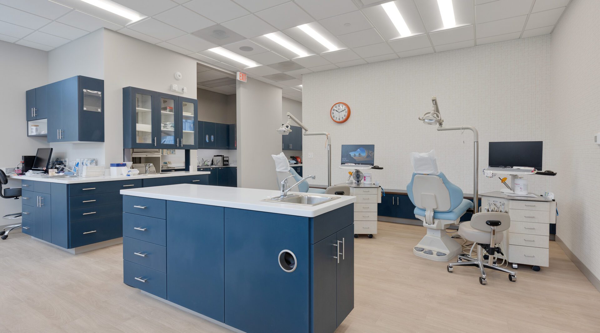 Saylor and Murphy Orthodontics exam and treatment area.