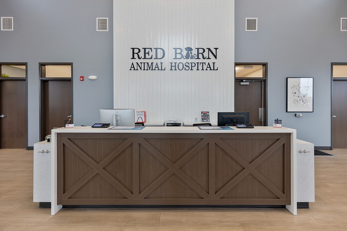 Red Barn Animal Hospital Lobby